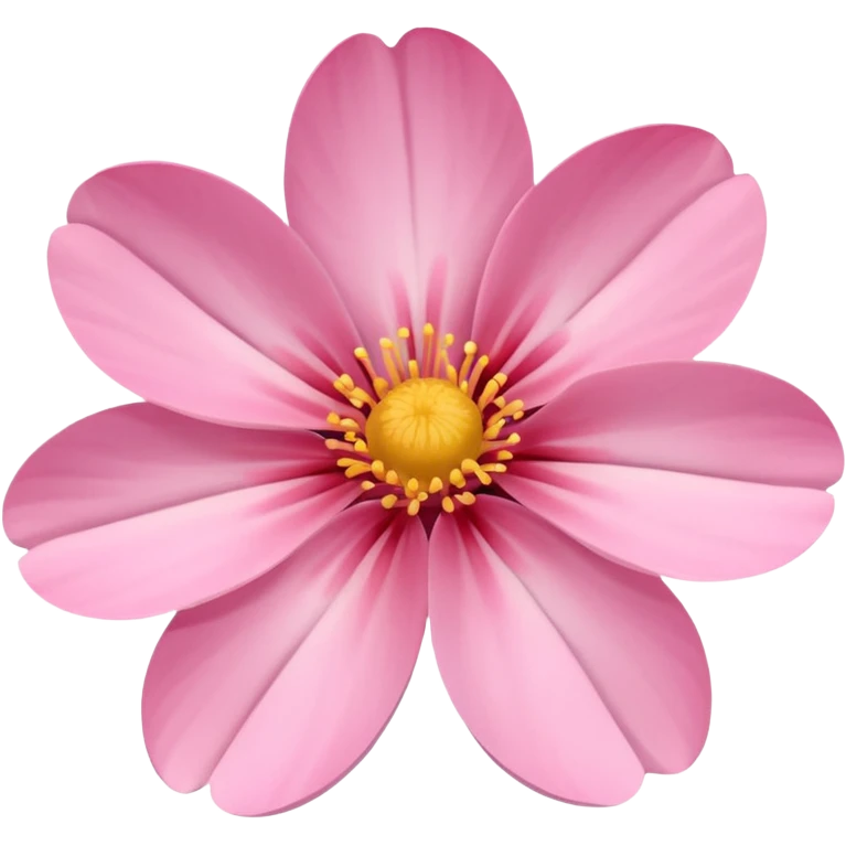 pink photo of a blossom emoji