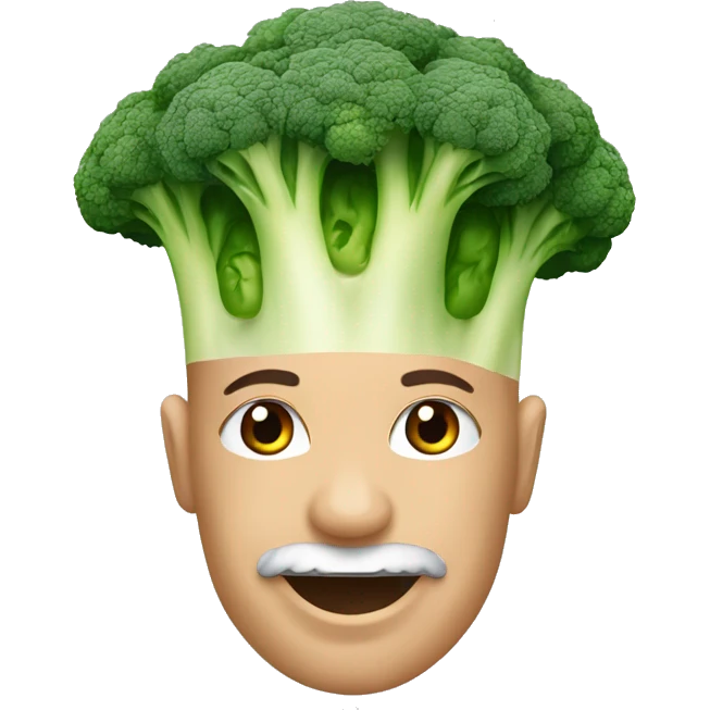 erlenmeyerkolben mit broccoli emoji
