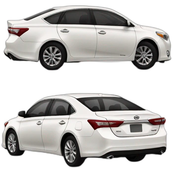 Toyota avalon 2012 model white emoji