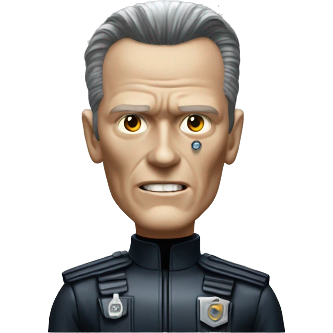t-1000 from terminator 2 running emoji