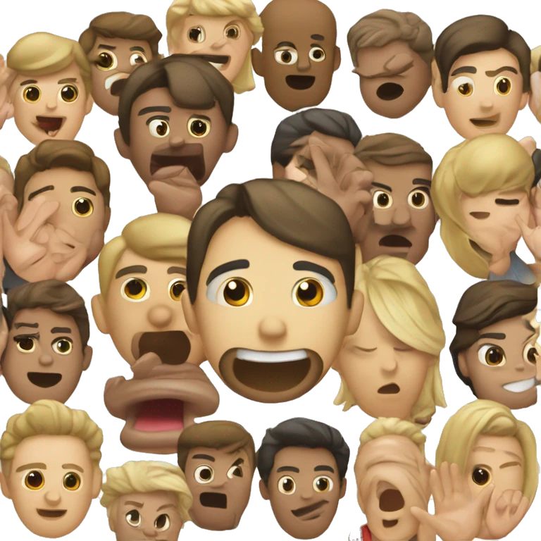 Alguien que saque la lengua emoji
