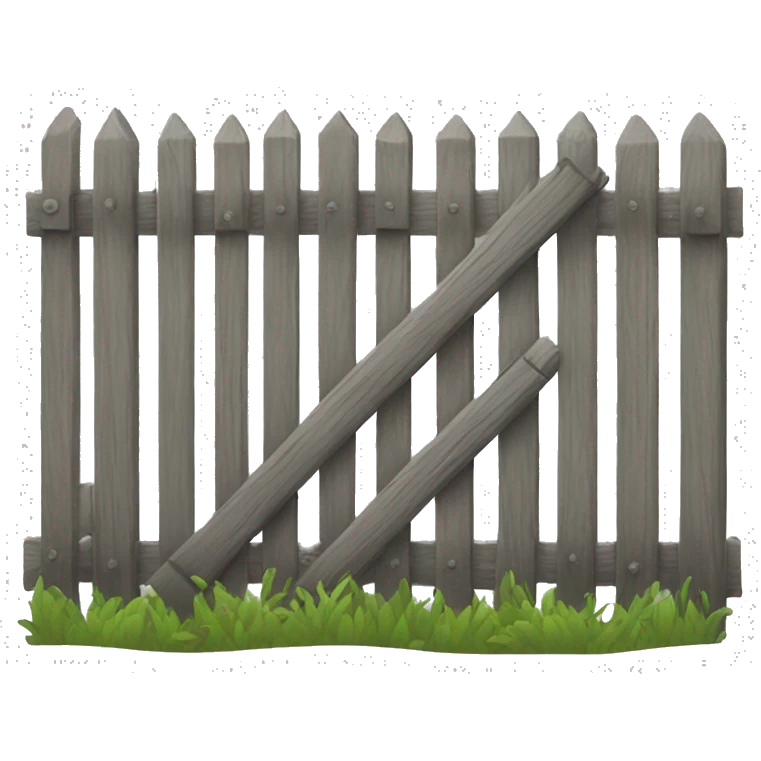 fence emoji