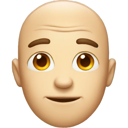 Huge forehead emoji