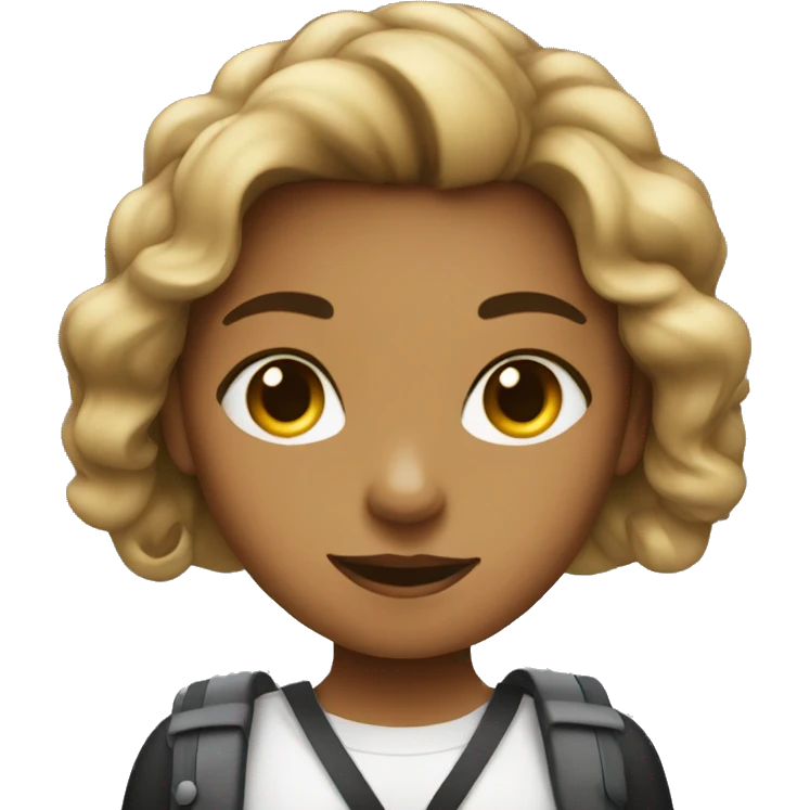 A Girl who does graphic design  emoji