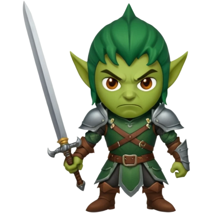 create a dnd style hobgoblin.png using 48x48 pixels size emoji