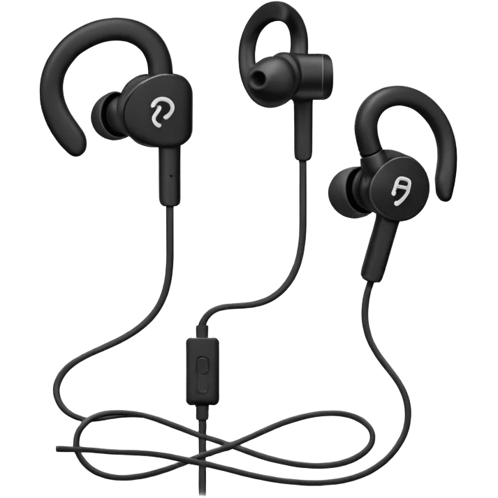 old wired earphones emoji