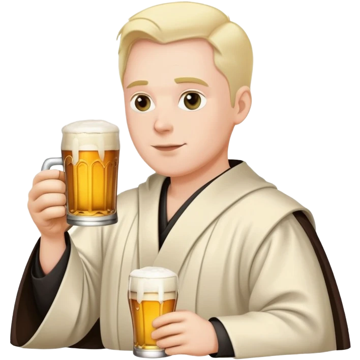 Судья, пьющая пиво emoji