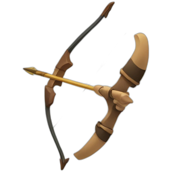 bow and arrow emoji