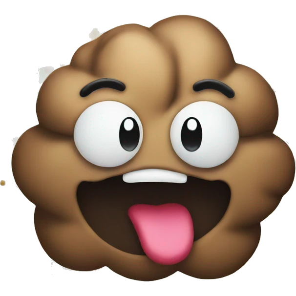 Rainbow poop explosion emoji