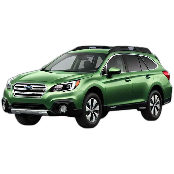 Green Subaru Outback  emoji