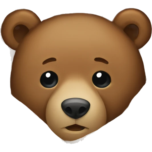 bear cozy in blanket emoji