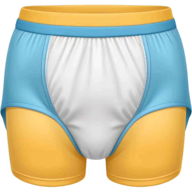 modern incontinence underwear, no shame emoji