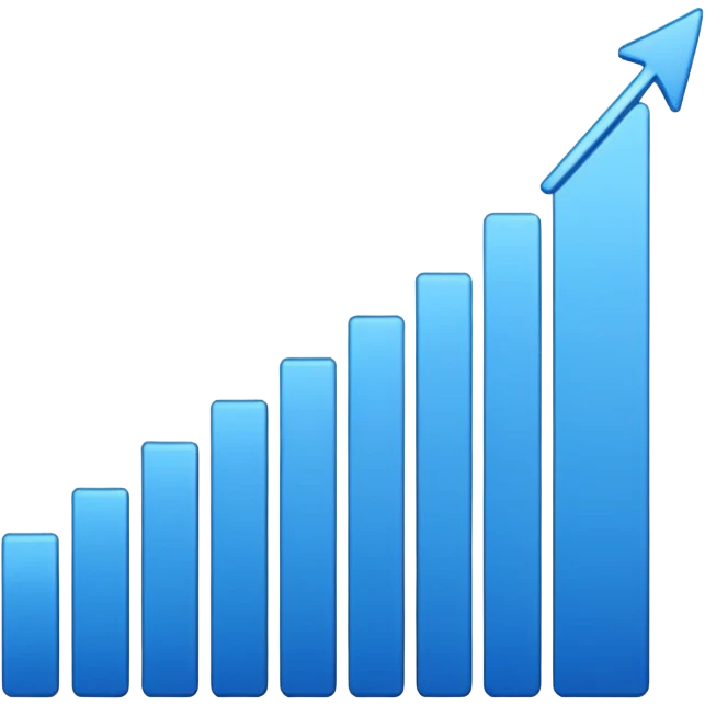 Graph increase emoji