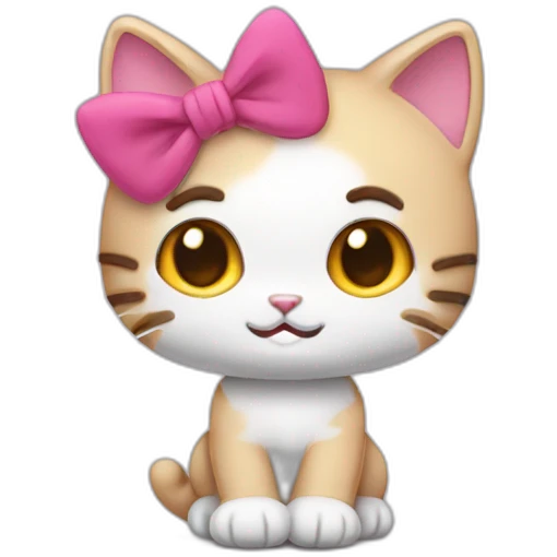 Hallo kitty emoji