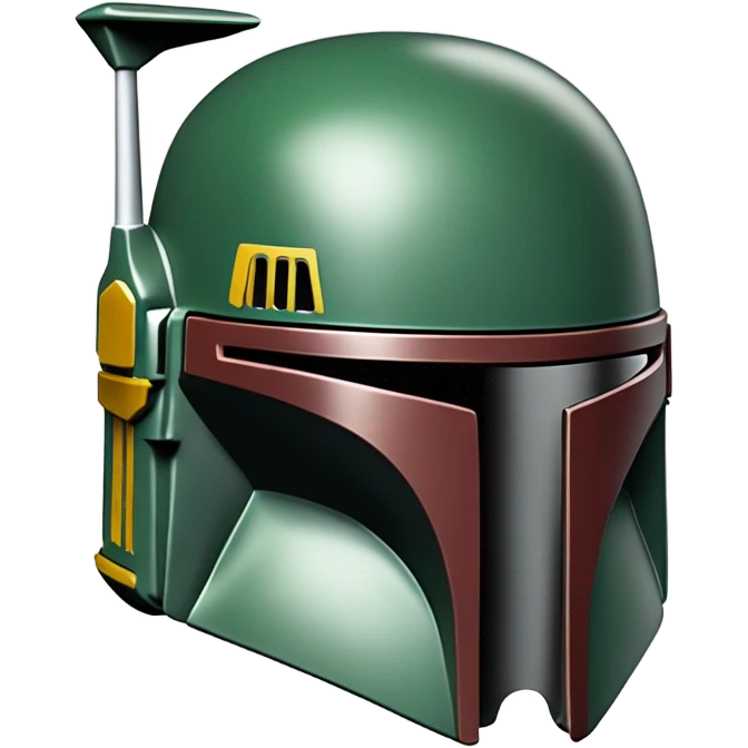 Boba fett helmet emoji