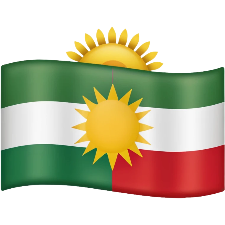 kurdistan flag emoji