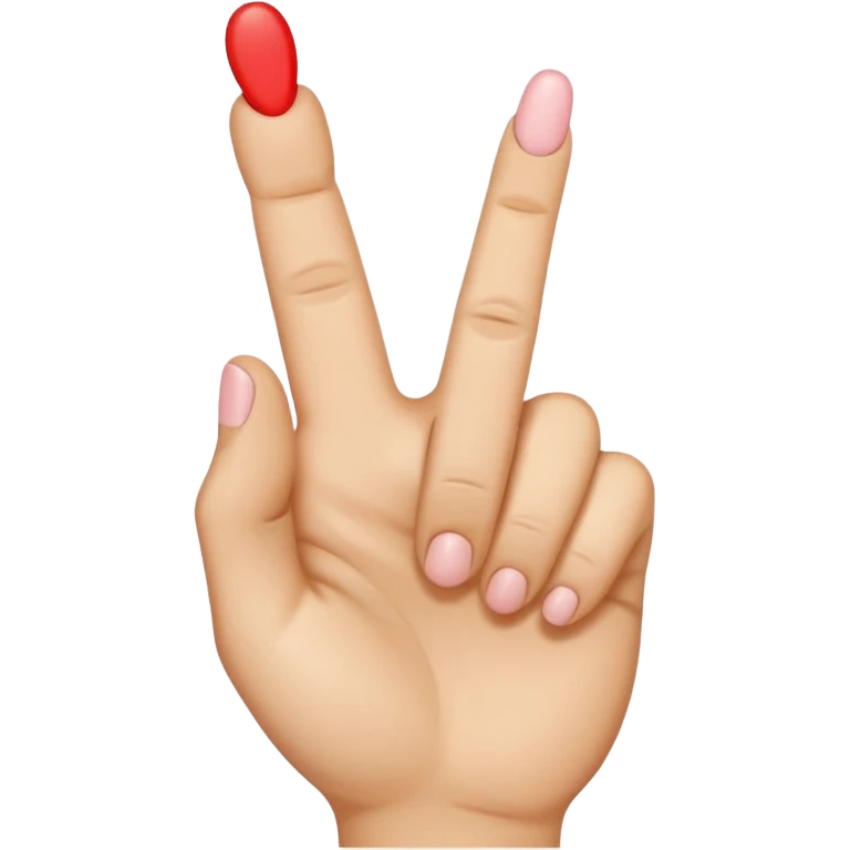 Middle finger and kiss face emoji