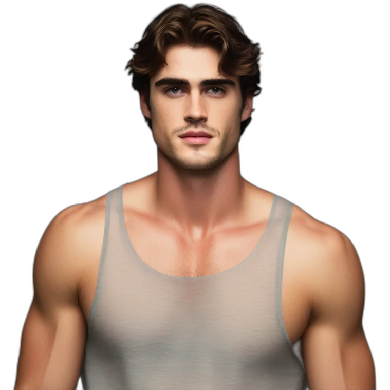 jacob elordi no shirt sweaty emoji