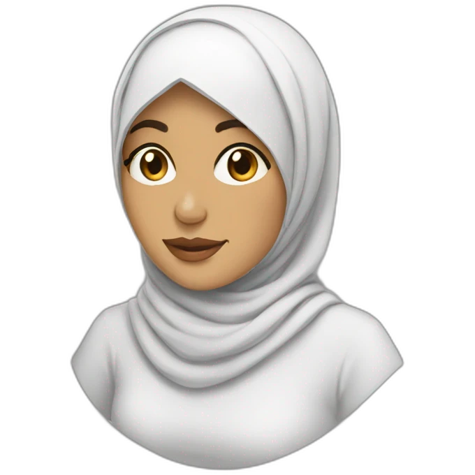 a woman hijab muslim emoji