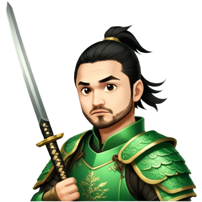 Emerald Samurai emoji