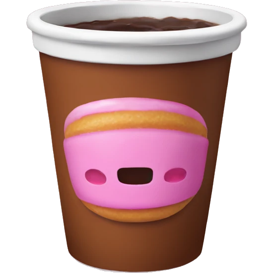 Dunkin’ Donuts cup  emoji