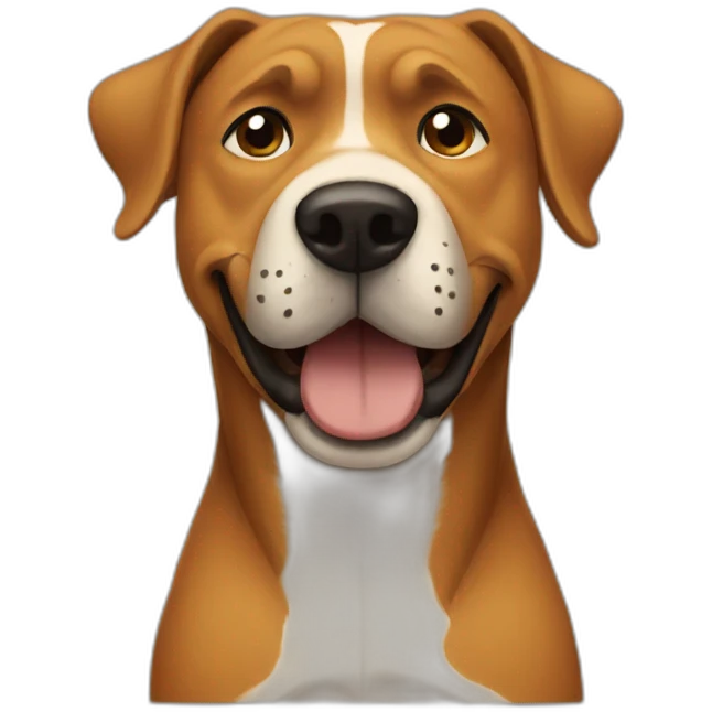 this is fine dog emoji
