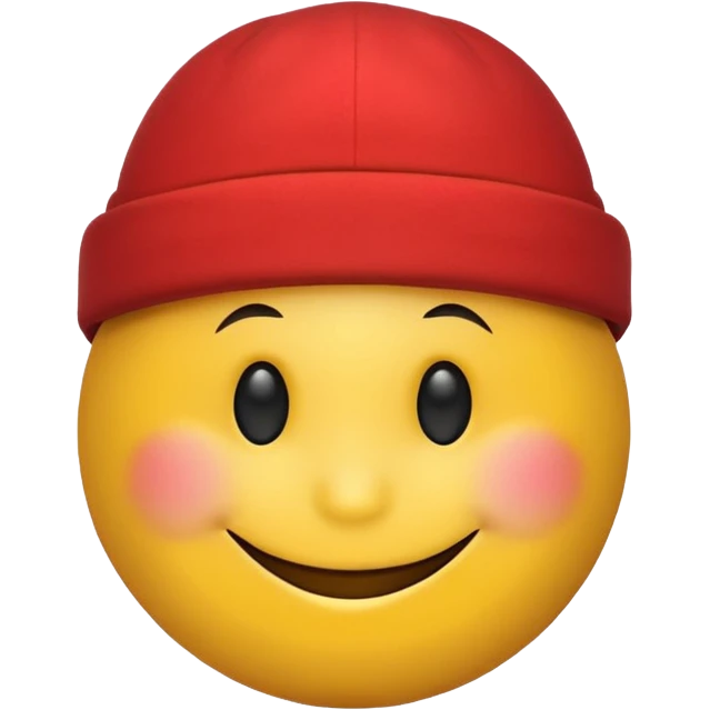 Smiley wearing hat emoji