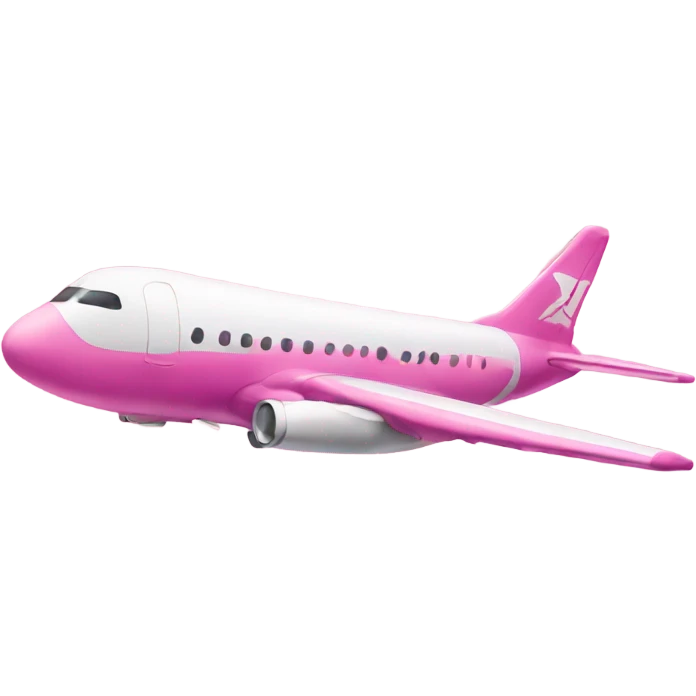 Pink airplane  emoji