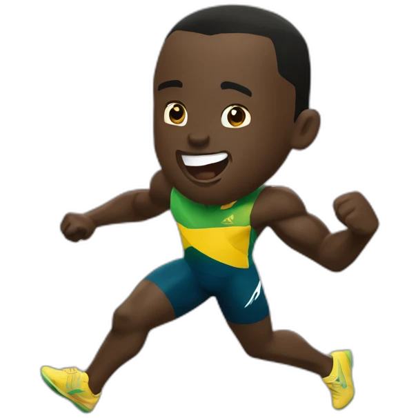 Usain Bolt emoji