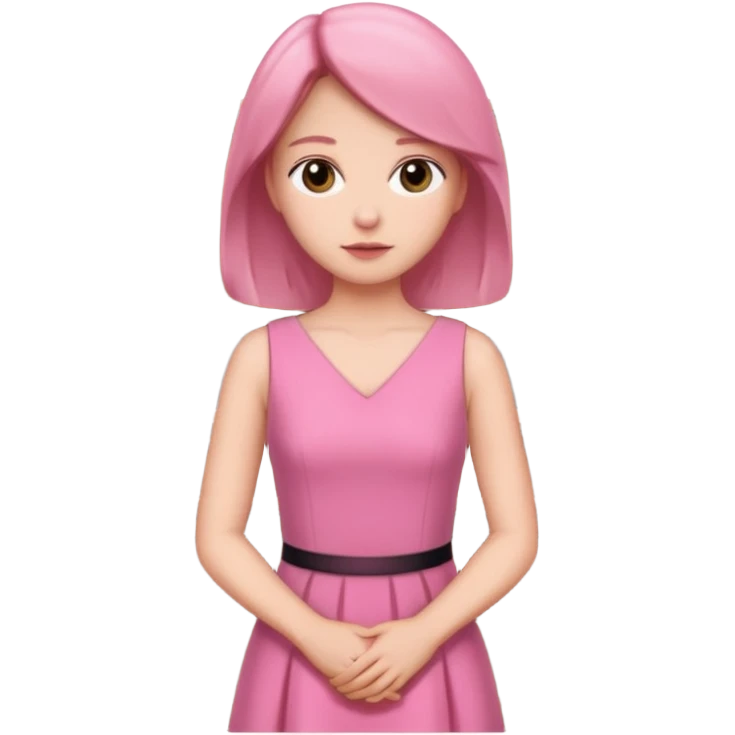 court in pink  emoji