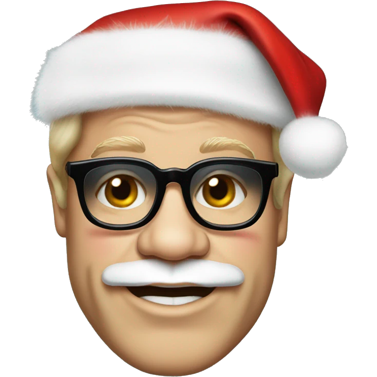 elton john as santa claus emoji