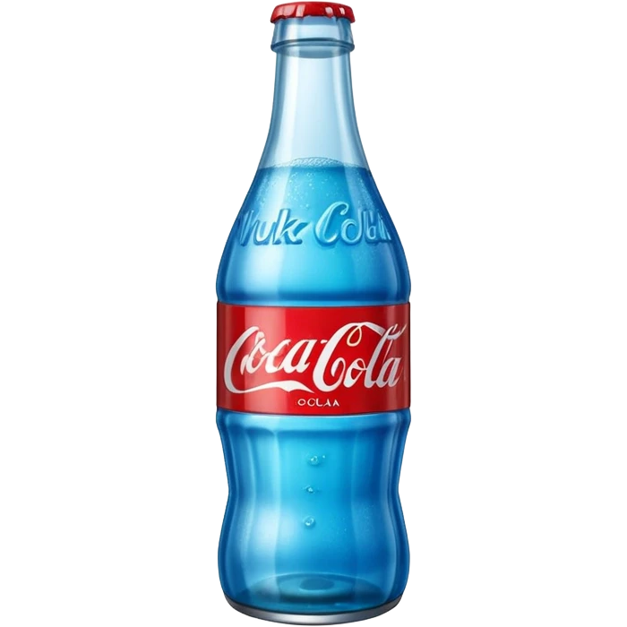 Nuka Cola blue bottle emoji