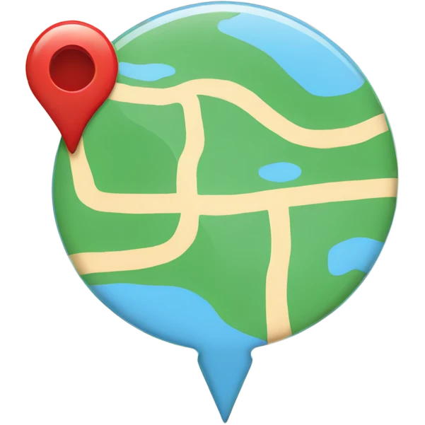 map pin emoji