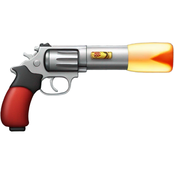 A cigarette gun emoji