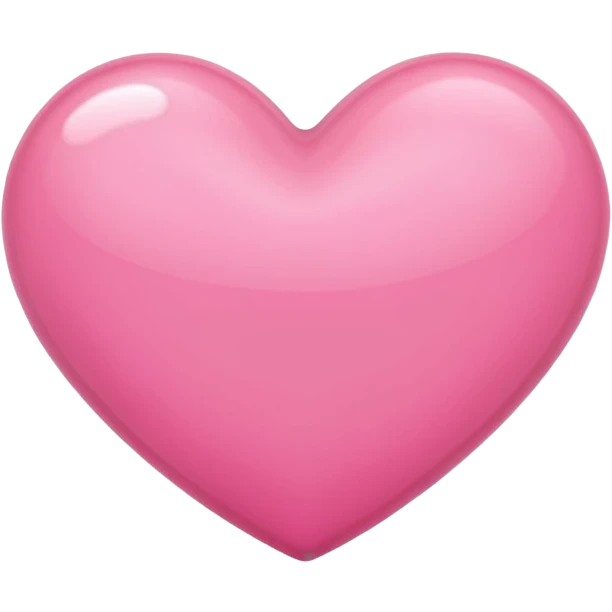 Pink heart emoji