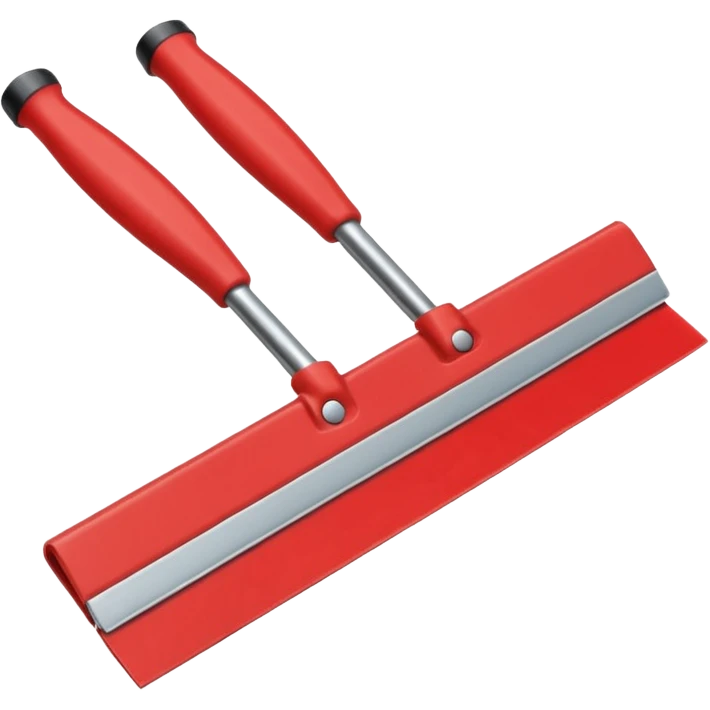 Cleaning Squeege red emoji