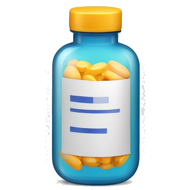 Prescription pill bottle emoji