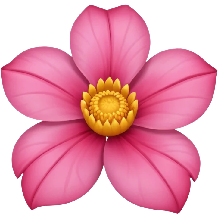 Flor rosada emoji