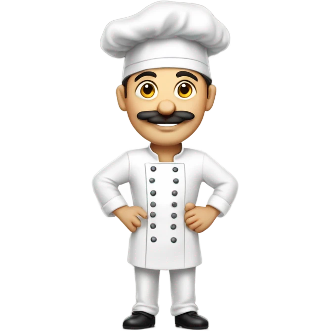 italian chef with eyebrow piercing  emoji