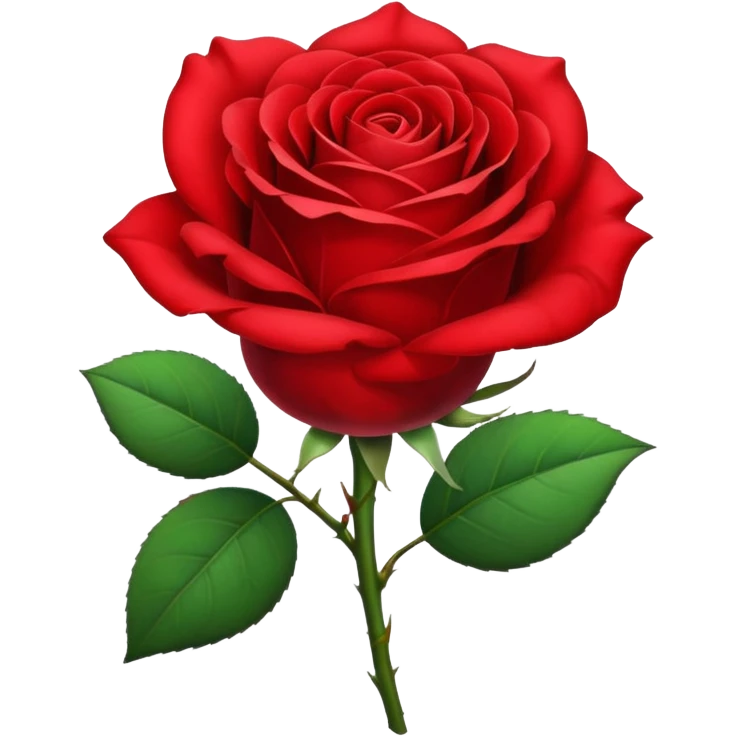 Rosa roja emoji