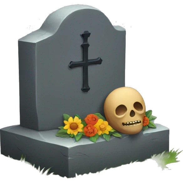 Grave emoji