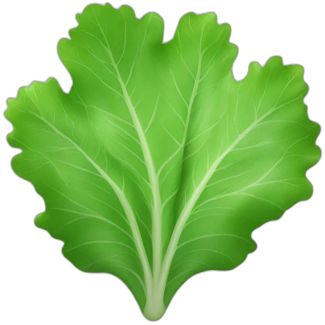 green salad leaf emoji