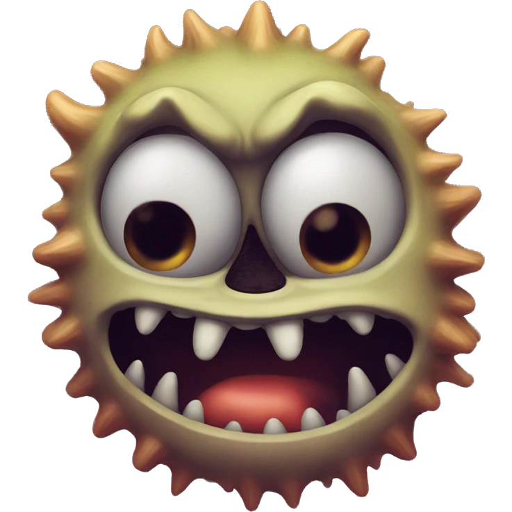 nasty monster emoji