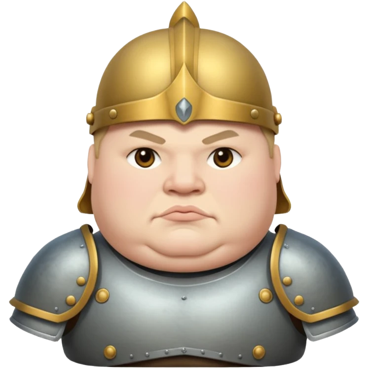 Warrior obese  emoji