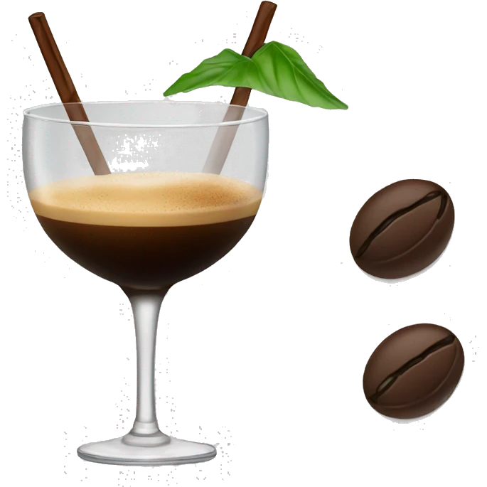 Espresso martini emoji