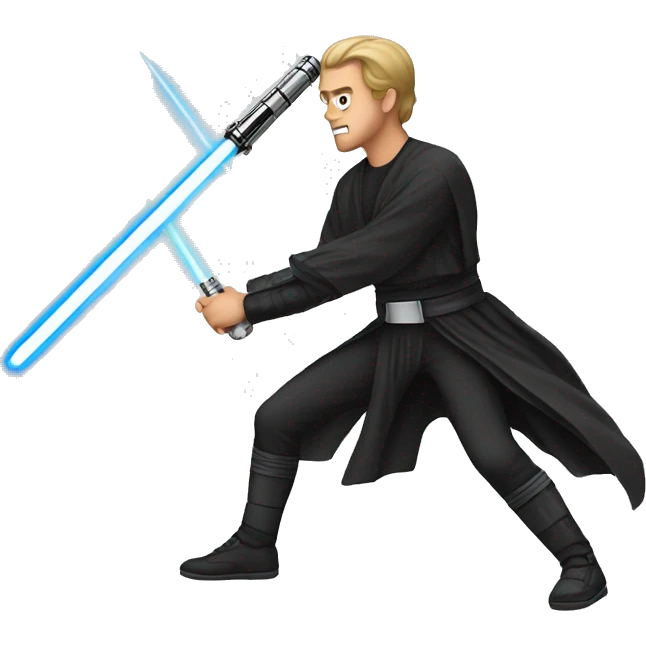 lightsaber duel emoji