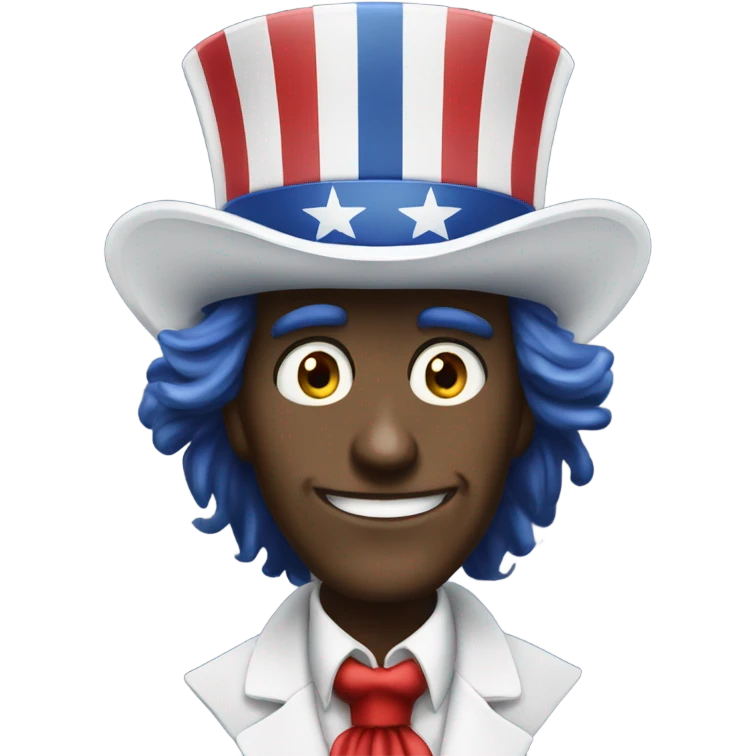 Uncle Sam with eyes X’d out emoji