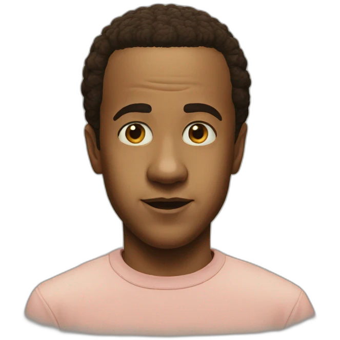 Eleven in Stranger Things emoji