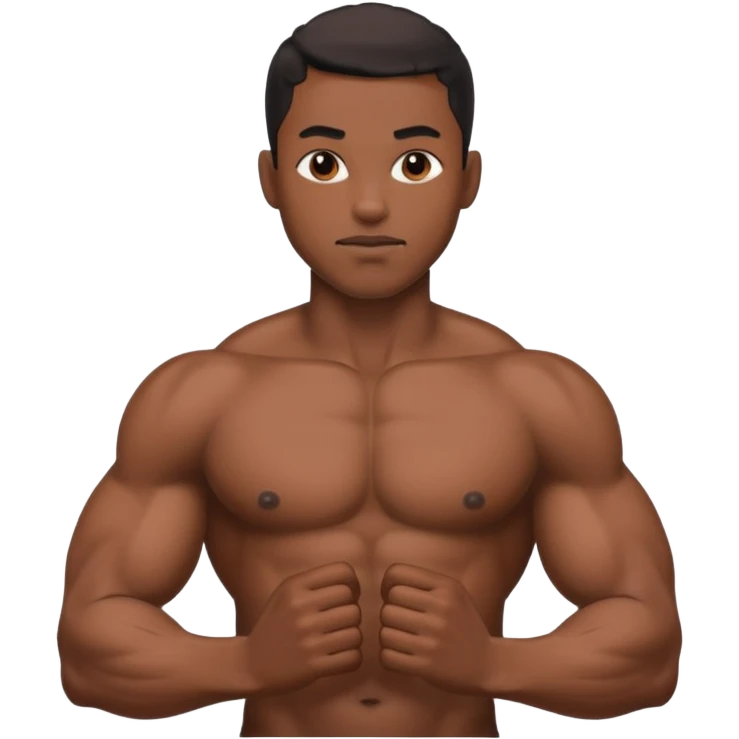 Big ass naked black emoji