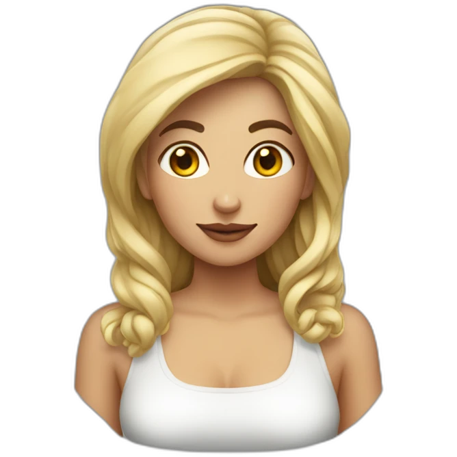 femme avec une grosse poitrine emoji